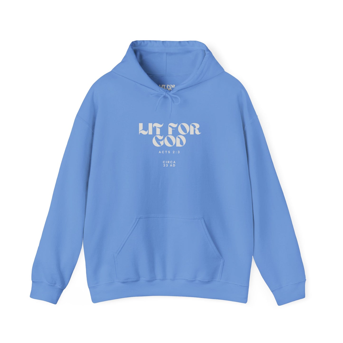 Lit for God™ Unisex Hooded Sweatshirt