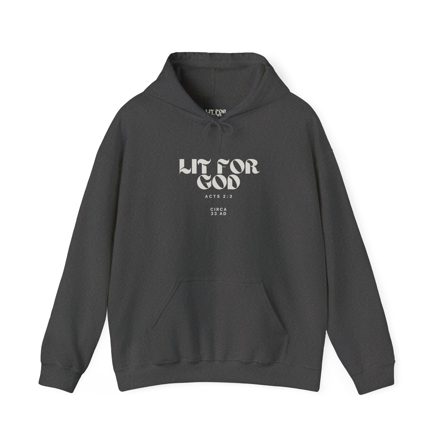 Lit for God™ Unisex Hooded Sweatshirt