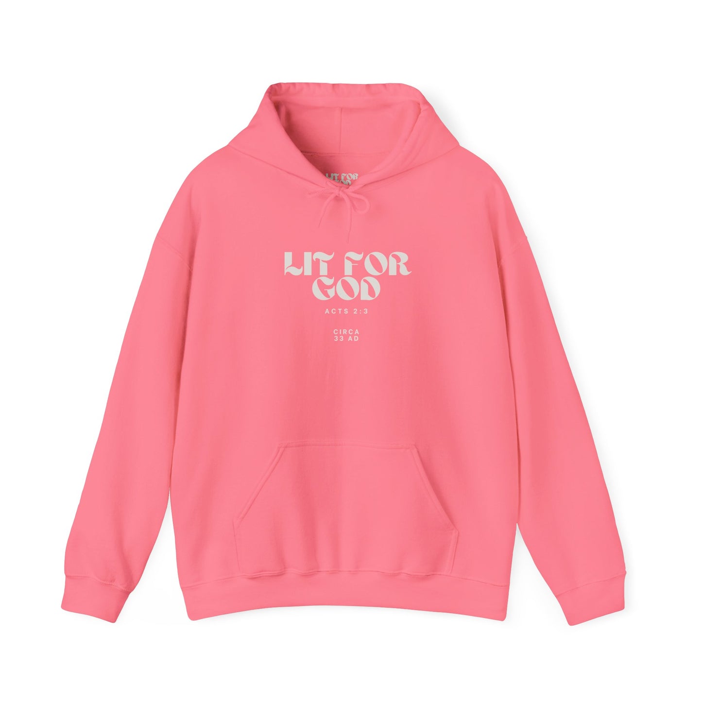 Lit for God™ Unisex Hooded Sweatshirt