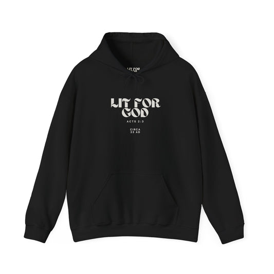 Lit for God™ Unisex Hooded Sweatshirt